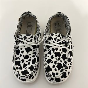 HEY DUDE - Cow Printed